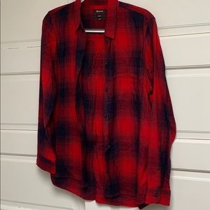 Madewell flannel shirt
